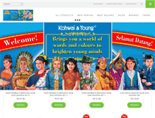Tablet Screenshot of estore.kohwaiyoung.com